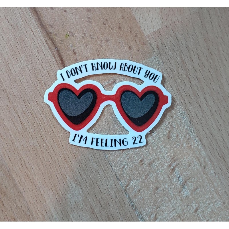 Feeling 22 TS Sticker